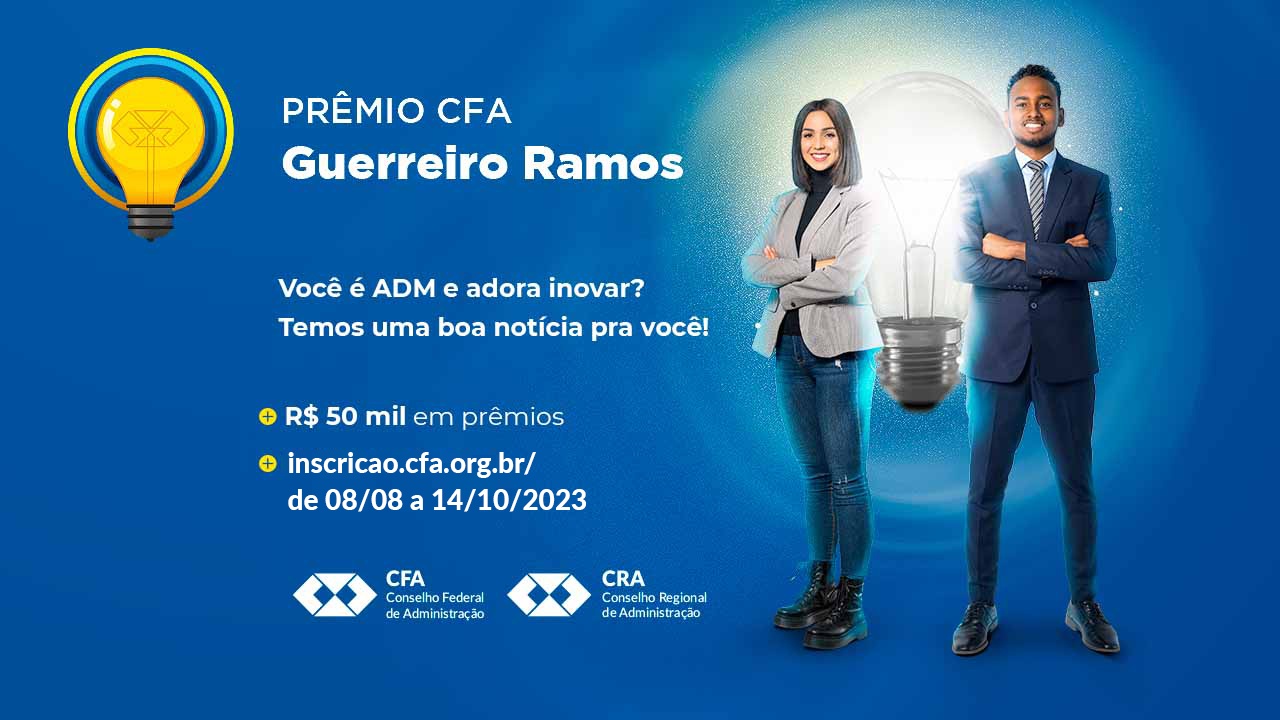 Read more about the article Sistema CFA/CRAs premiará boas práticas de gestão pública