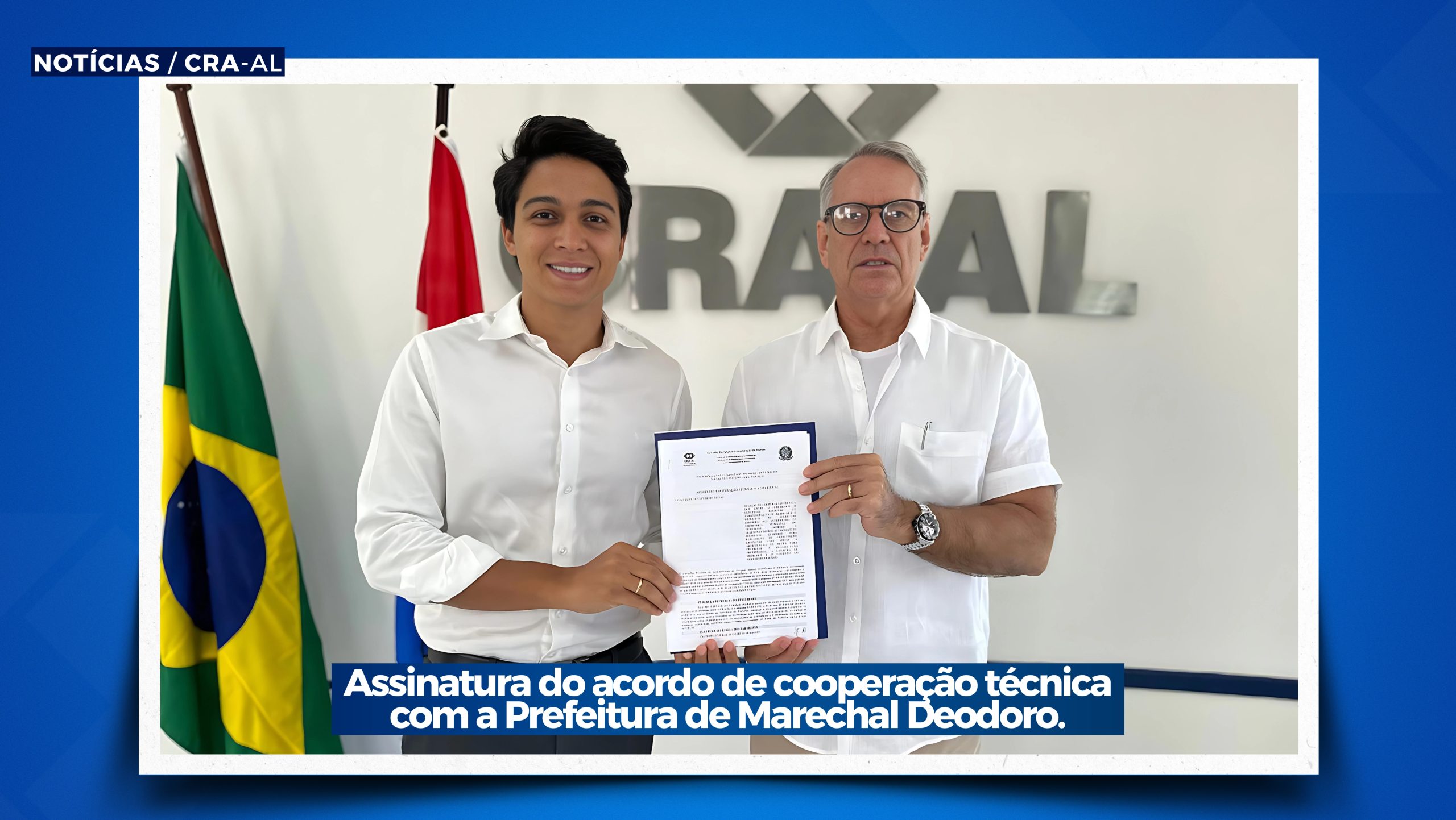 Você está visualizando atualmente Assinatura de Acordo de Cooperação Técnica entre o Conselho Regional de Administração de Alagoas e o Município de Marechal Deodoro