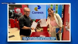 Leia mais sobre o artigo CRA-AL participa do lançamento da campanha “Papai Noel do Correios 2024”